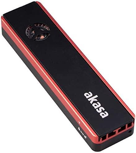 Akasa Vegas SSD Mate, M.2 SATA / NVMe SSD į USB3.2 Gen2