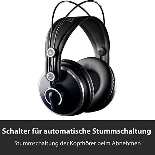 Akyga AKG K 271 MK II Ausinės Vielinis Su lankeliu Muzika Juoda