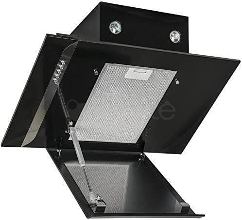 Cooker hood chimney AKPO WK-4 GRAND 50 JUODA ECO (410,8 m3/h, 500mm, juodos spalvos)