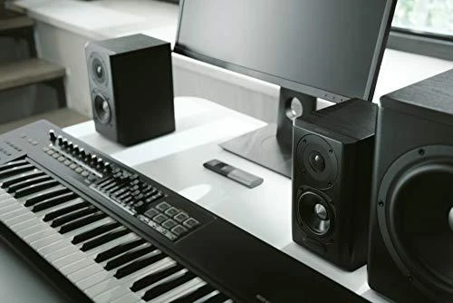 Aktyvi HiFi kolonėlių sistema Edifier S351DB, 2.1, 8" subwooferis, 150W RMS, Bluetooth aptX, optinė / koaksialinė / RCA, nuotolinio valdymo pultas, juoda