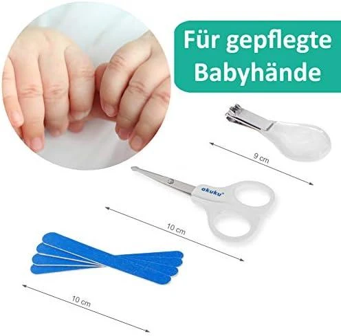 AKUKU kūdikių priežiūros komplektas Mėlynas, A0308