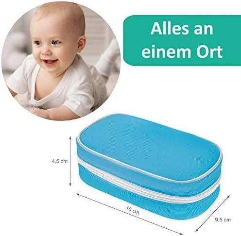 AKUKU kūdikių priežiūros komplektas Mėlynas, A0308