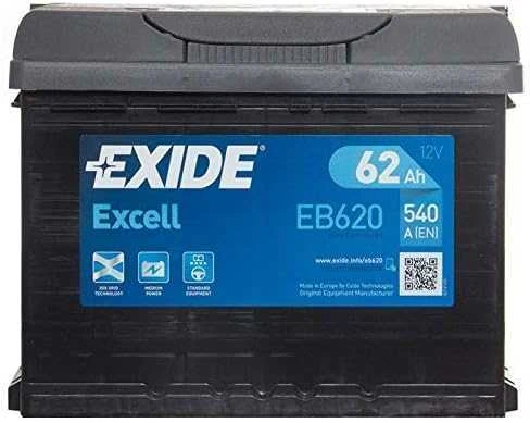Exide Akumuliatorius 62 Ah 540 A EN 12V