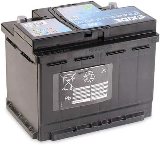 EXIDE EL600 EFB 60Ah 640A (EN) 12V akumuliatorius
