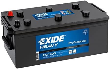 EXIDE EG1403 140Ah 800A (EN) 12V akumuliatorius