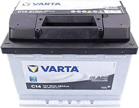 VARTA C14 56Ah 480A (EN) 12V akumuliatorius