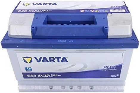 VARTA E43 72Ah 680A (EN) 12V akumuliatorius