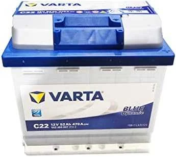 VARTA C22 52Ah 470A (EN) 12V akumuliatorius