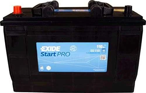 Exide Start PRO 110Ah akumuliatorius su nešimo rankenomis