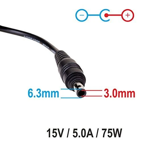 Akyga AK-ND-14 15V / 5.0A 75W 6.3 x 3.0 mm TOSHIBA 1.2m