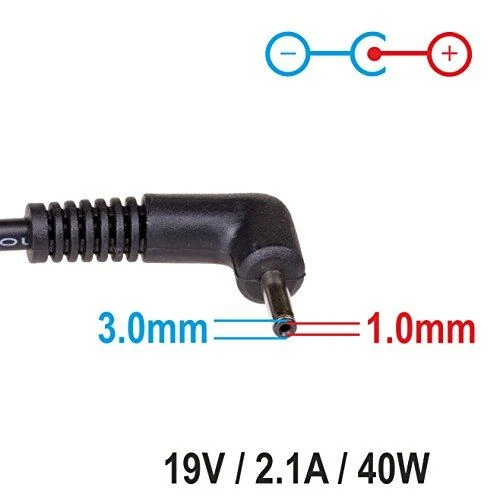 Maitinimo šaltinis Akyga 40 W, 1 mm, 2.1 A, 19 V (AK- ND- 22)