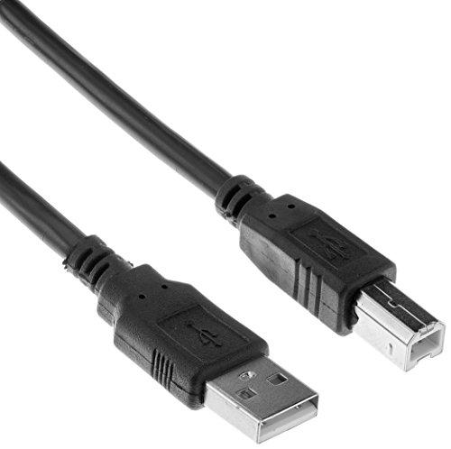 Akyga AK-USB-04 USB cable 1.8 m USB 2.0 USB A USB B Juodas