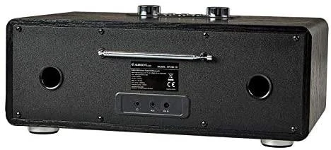 Albrecht DR 690 CD, DAB+/FM/Internet/CD, juodas medinis korpusas, 2,8" spalvotas ekranas,