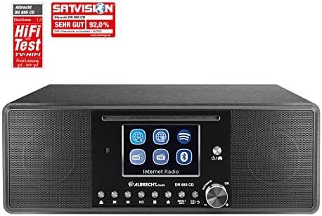 Albrecht DR 895 CD, DAB+/FM/Internet/CD, juodas