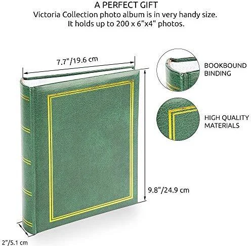 Victoria Collection Albumas B 10x15/200M Classic, žalia