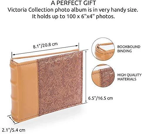 Victoria Collection Albumas B 10x15/100M Flower-4, auksinis