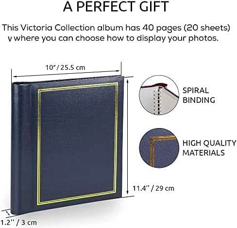 Victoria Collection Albumas SA40S Magnetic 40psl Classic, mėlynas