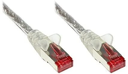 „Good Connections“ RNS komutacinis kabelis su apsaugine danga, Cat. 6, S/FTP, PiMF, PVC, 250MHz, baltas, 10m, „Good Connections“ (8060-100W)
