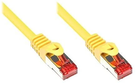 Good Connections Geri susisiekimai 0,25m - Kat. 6 – S/FTP – 0,25 m – Cat6 – S/FTP (S-STP) – RJ-45 – RJ-45 – Geltona