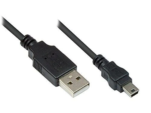 Good Connections Kabelis USB Alcasa USB-A - miniUSB 1.8 m Juodas (3310-AM2)
