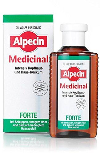 Alpecin Medicinal Forte intensyvus galvos odos ir plaukų tonikas nuo plaukų slinkimo unisex, 200 ml