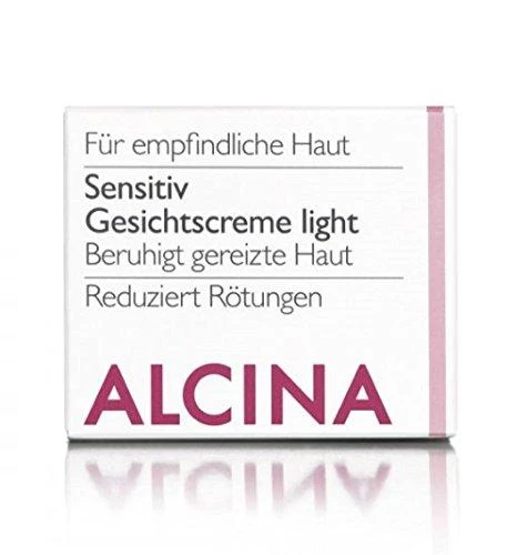 ALCINA Sensitive Facial Kreminis Light Day Kreminis moterims, 50 ml