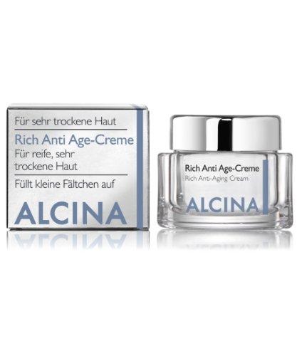Alcina Rich Anti-Aging Kreminis maitinamasis kremas nuo senėjimo 50 ml