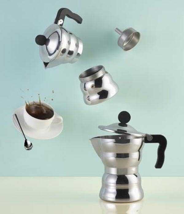 Kavavirė Alessi Moka Espresso 6 filiżanek