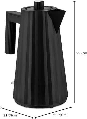 Elektrinis virdulys Alessi Plisse Juodas, 1.7 l