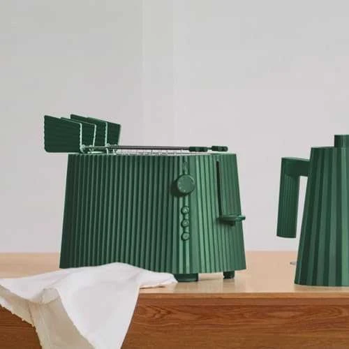 Toaster Alessi Plisse Žalias