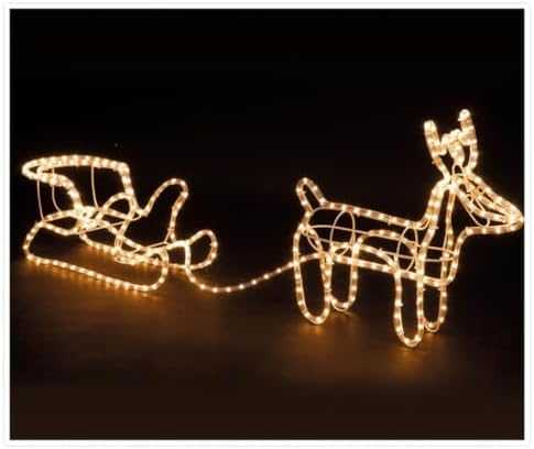 Christmas Decoration Kalėdinė šviečianti dekoracija Elniukas, 324 LED