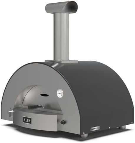 Alfa Forni Classico 2 Pizzas Hybrid Schiefer Pilkas
