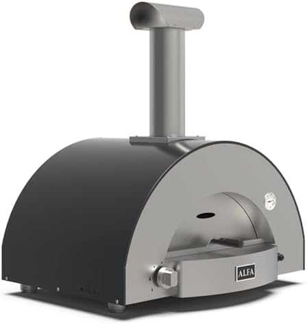 Alfa Forni Classico 2 Pizzas Hybrid Schiefer Pilkas