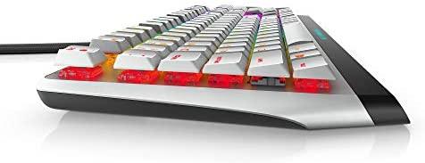 Dell Alienware AW510K klaviatūra USB Juoda, Balta