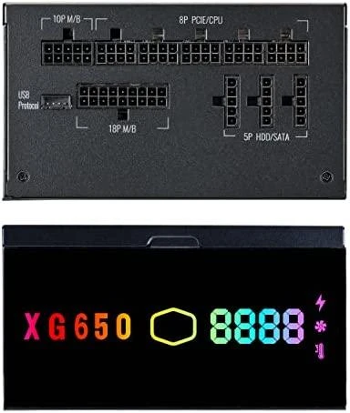 COOLER MASTER PSU XG Plus 650W Modular 80+ Platinium ARGB