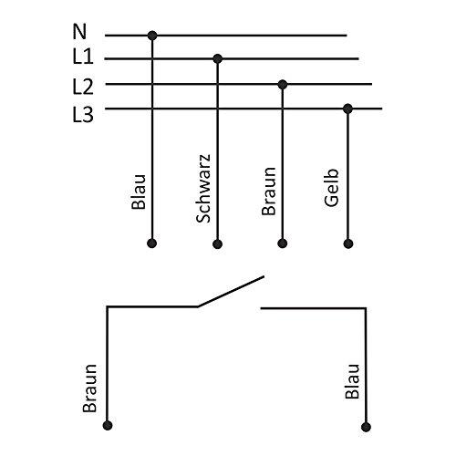 F&F CZF Fazės uždarymo jutiklis 3X400V+N 10A 1Z N/T