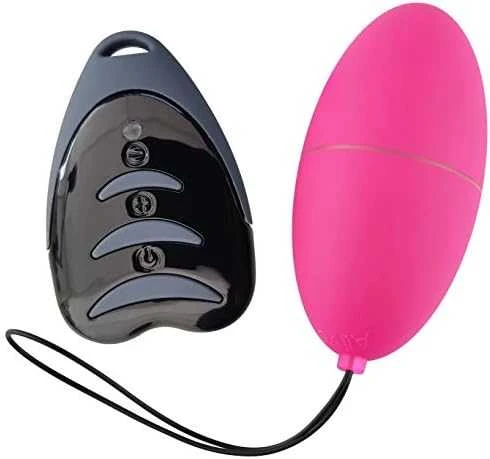 Alive Vibrating kiaušinių makšties masažuoklis su nuotolinio valdymo pulteliu, 10 režimų