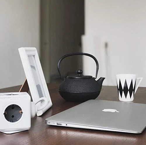 Galia - Allocacoc PowerCube Extended USB 4 lizdai 2 USB 3m Pilka