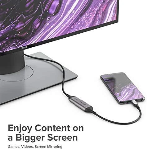 AV adapteris „Alogic Alogic Ultra“ USB-C - HDMI 4K 0,15M adapteris (ULUCHDADP)