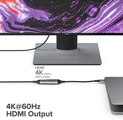 AV adapteris „Alogic Alogic Ultra“ USB-C - HDMI 4K 0,15M adapteris (ULUCHDADP)