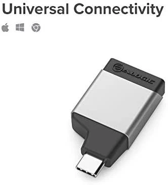 Adapteris USB Alogic Ultra MINI USB-C – HDMI Pilka (ULCHDMN-SGR)