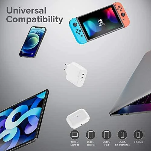 Alogic VCG2X63 2x USB-C 3 A (VCG2X63ES)
