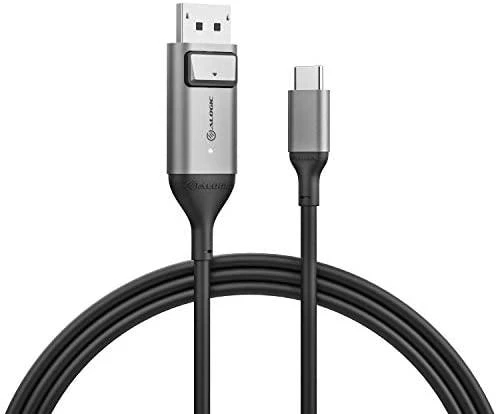 „Alogic USB C“ adapterio kabelis, C tipo - D prievadas, M/M, 4k 60 Hz, 1 m, žalias