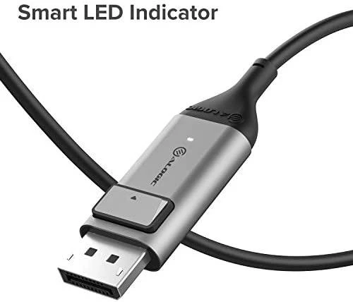 „Alogic USB C“ adapterio kabelis, C tipo - D prievadas, M/M, 4k 60 Hz, 1 m, žalias