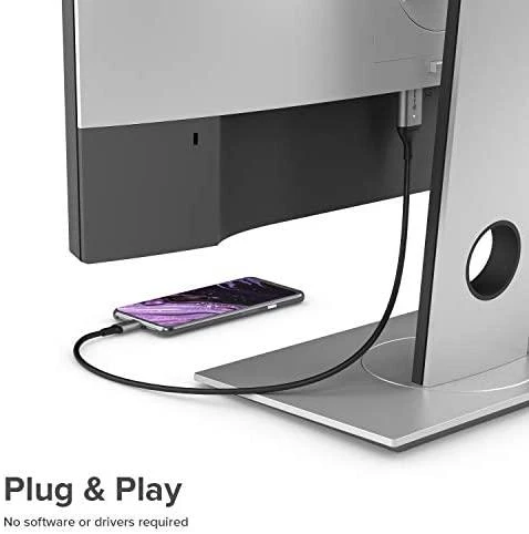 Kabelis USB Alogic USB-C - HDMI 2 m Juodas (ULCHD02-SGR)
