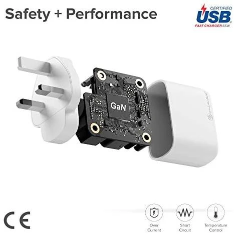 Alogic VCG1X65 1x USB- C 3.25 A (VCG1X65- ES)