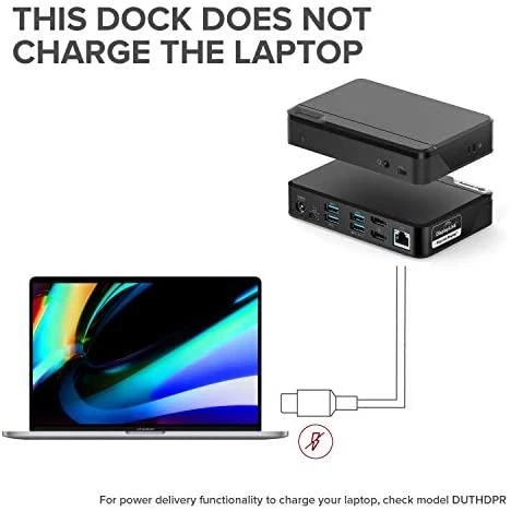 „Alogic Universal Twin HD USB-C“ (DUTHD) dokas / replikatorius