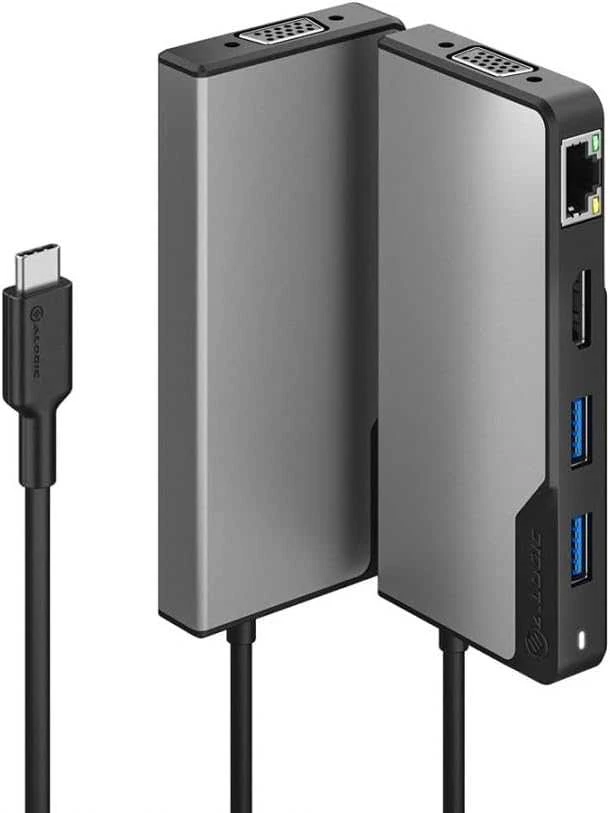 USB šakotuvas Alogic ALOGIC USB-C Fusion MAX 6 viename (UCFUPRGVV2SGR)