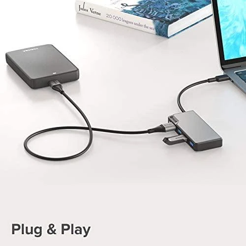HUB USB Alogic UCFUUA-SGR 4x USB-A 3.0 (UCFUUA-SGR)