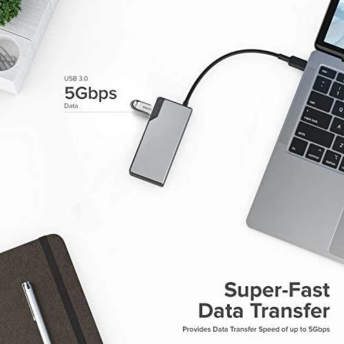 HUB USB Alogic UCFUUA-SGR 4x USB-A 3.0 (UCFUUA-SGR)